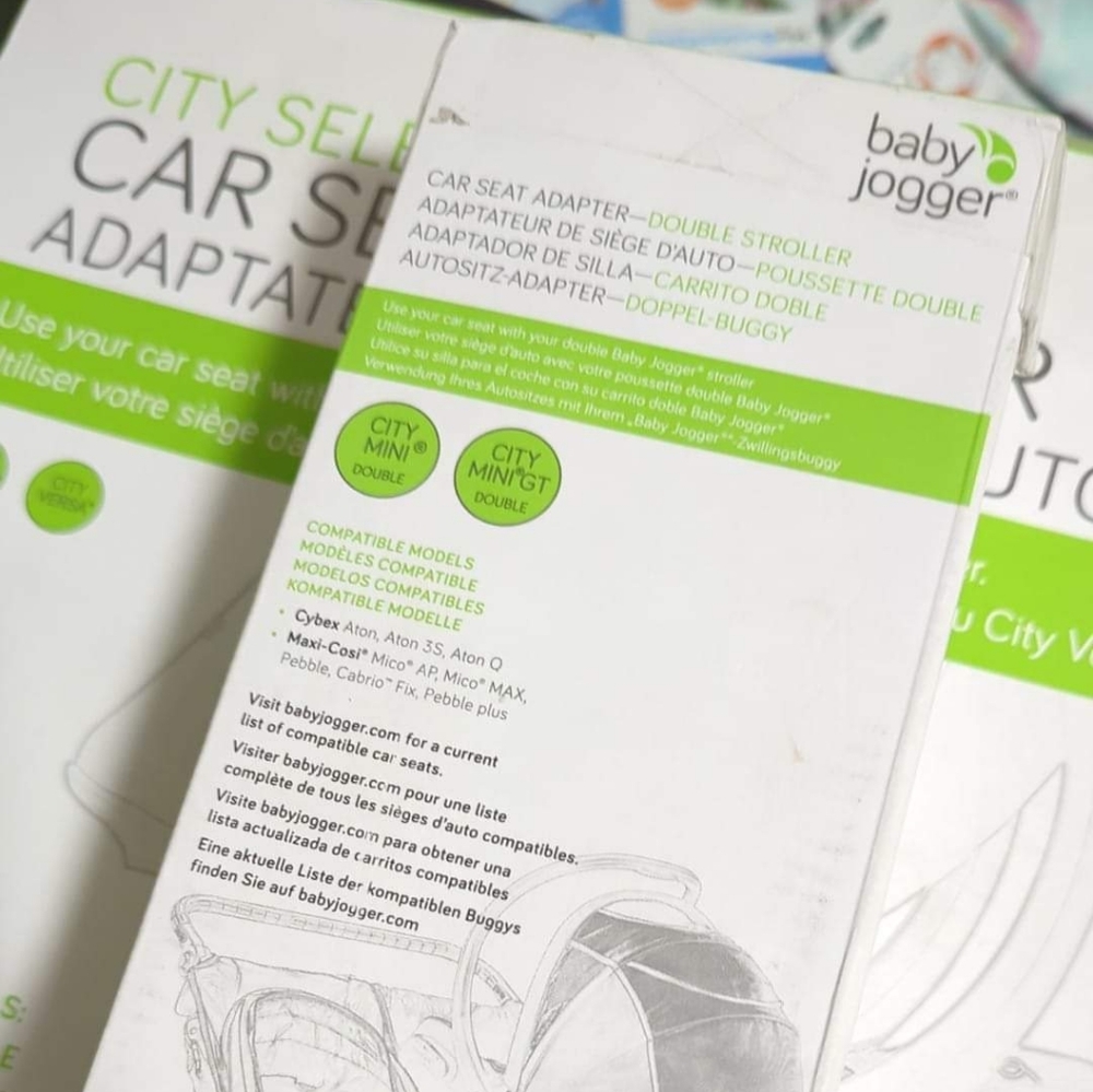 brand new baby jogger original city mini/gt double maxi cosi nuna cybex clek